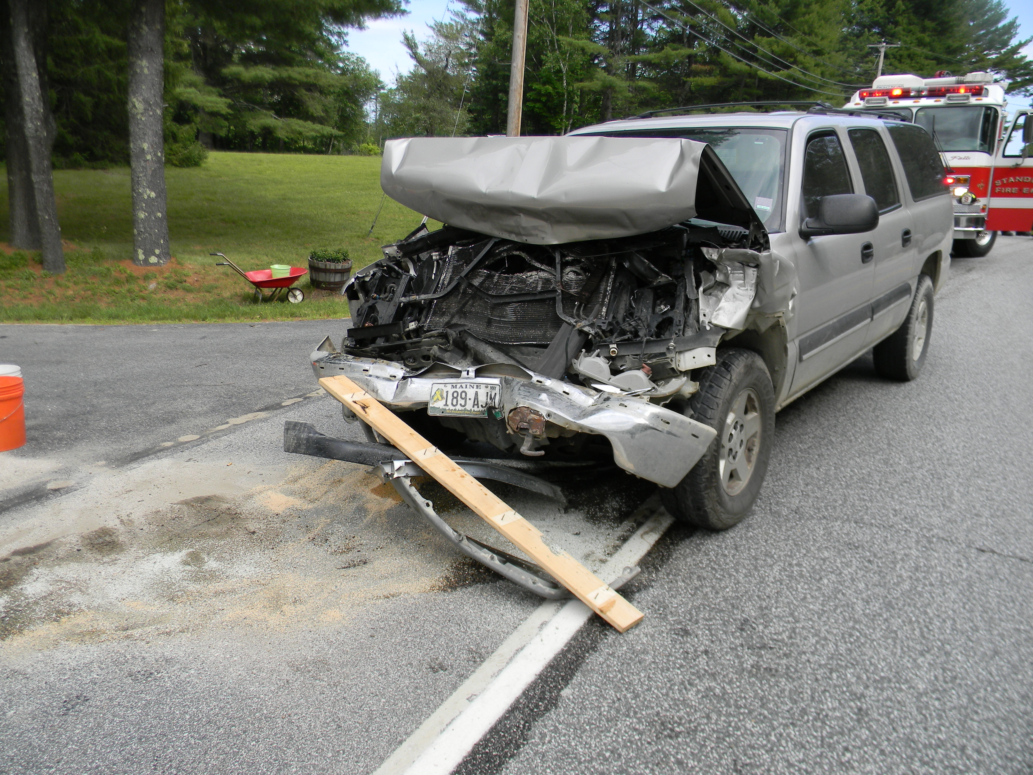 Serious crash on Rt. 114 sends one to hospital